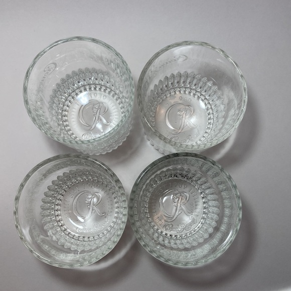 Crown Royal etched set of 4 lowball whiskey glasses - Picture 6 of 6